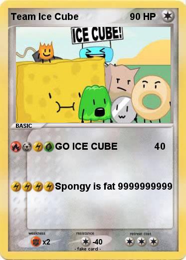Pokemon Team Ice Cube