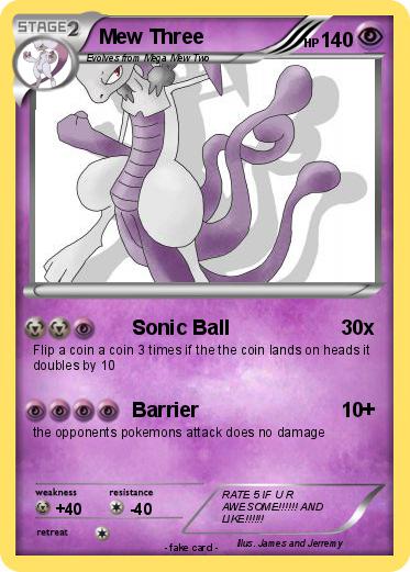 Pokemon Mew Three