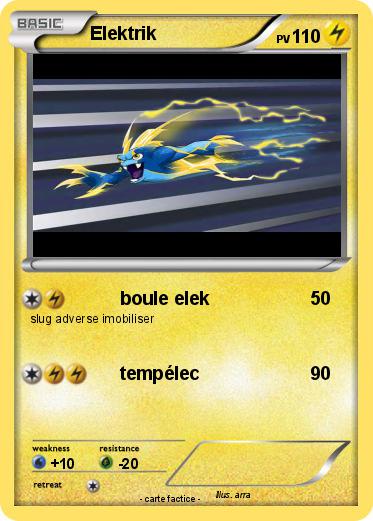 Pokemon Elektrik