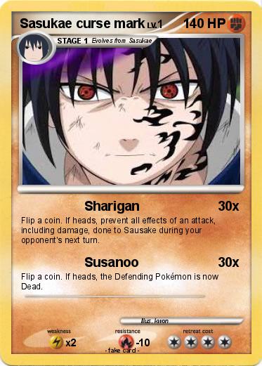 Pokemon Sasukae curse mark