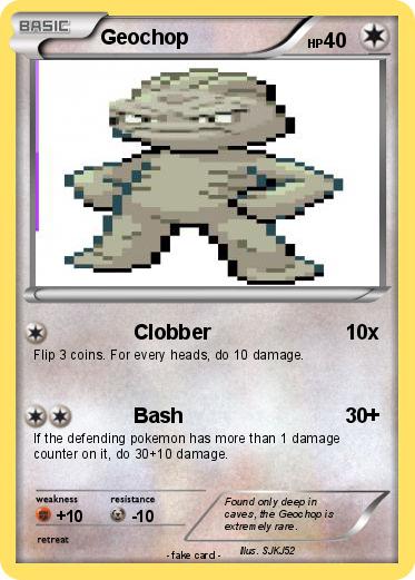 Pokemon Geochop