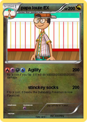 Pokemon papa louie EX