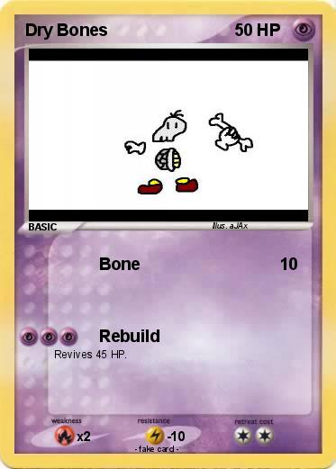 Pokemon Dry Bones