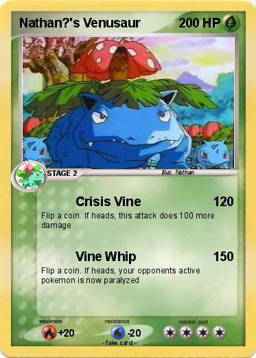 Pokemon Nathan?'s Venusaur