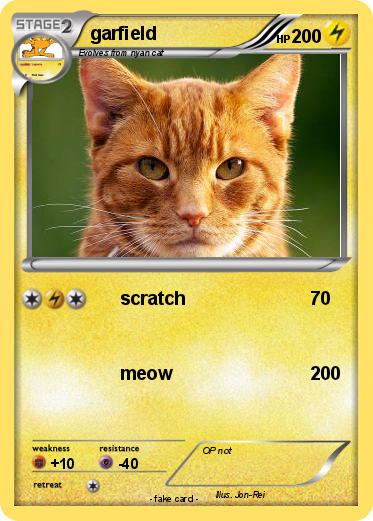 Pokemon garfield