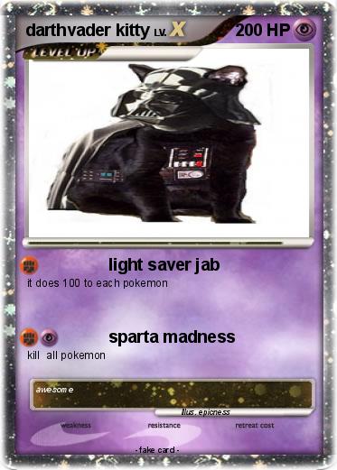 Pokemon darthvader kitty