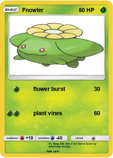 Pokemon Fnowler