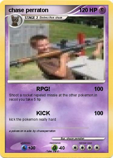 Pokemon chase perraton