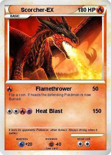 Pokemon Scorcher-EX