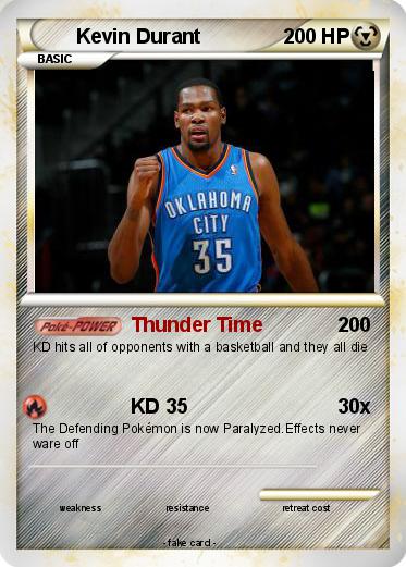 Pokemon Kevin Durant