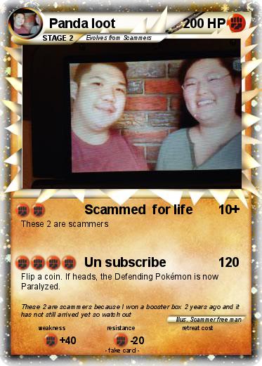 Pokemon Panda loot