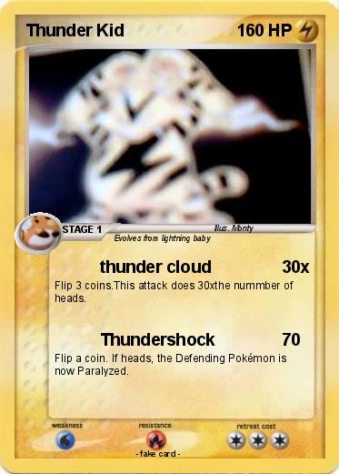 Pokemon Thunder Kid