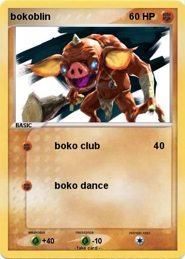 Pokemon bokoblin
