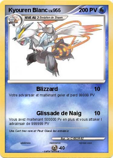Pokemon Kyouren Blanc