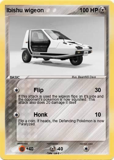 Pokemon Ibishu wigeon
