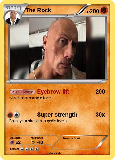 Pokemon The Rock