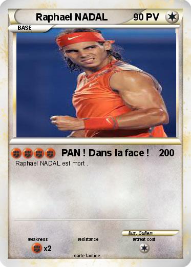 Pokemon Raphael NADAL