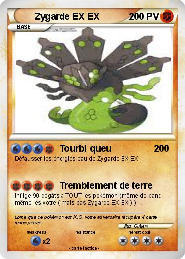 Pokemon Zygarde EX EX
