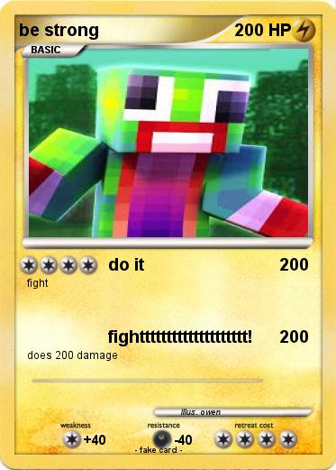 Pokemon be strong