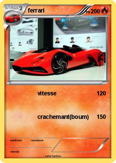 Pokemon ferrari