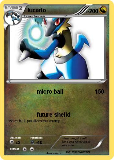 Pokemon lucario