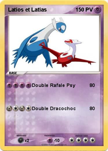 Pokemon Latios et Latias