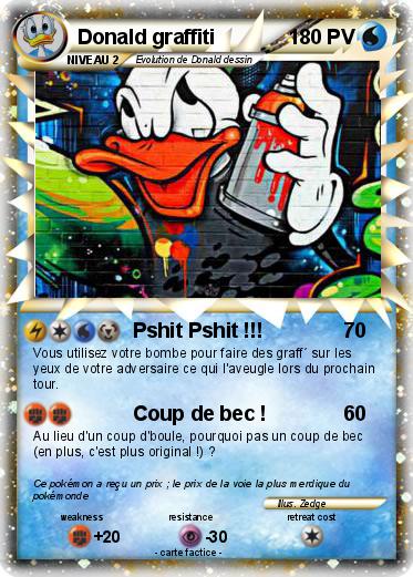 Pokemon Donald graffiti