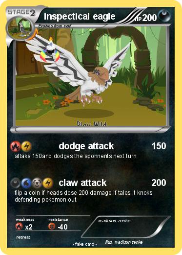 Pokemon inspectical eagle