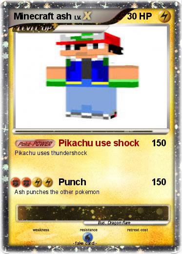 Pokemon Minecraft ash