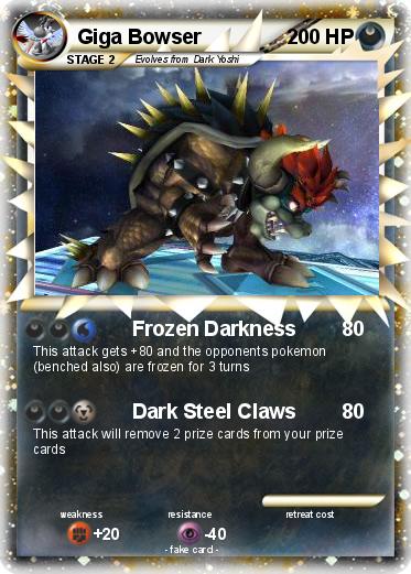 Pokemon Giga Bowser