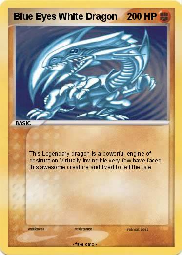 Pokemon Blue Eyes White Dragon