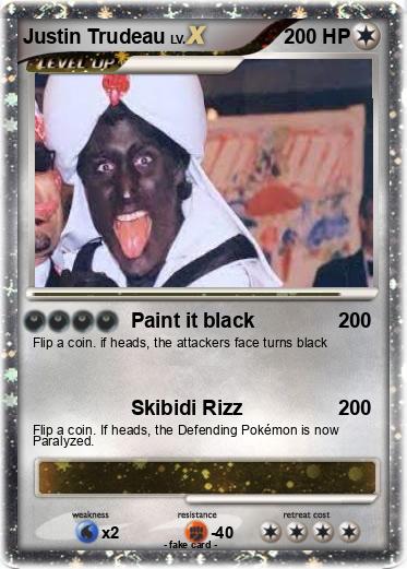 Pokemon Justin Trudeau