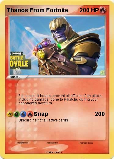 Pokemon Thanos From Fortnite