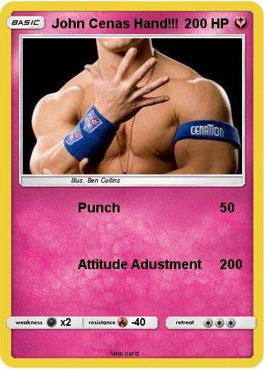 Pokemon John Cenas Hand!!!