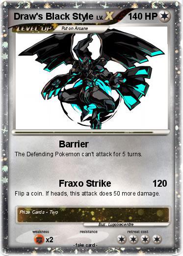 Pokemon Draw's Black Style