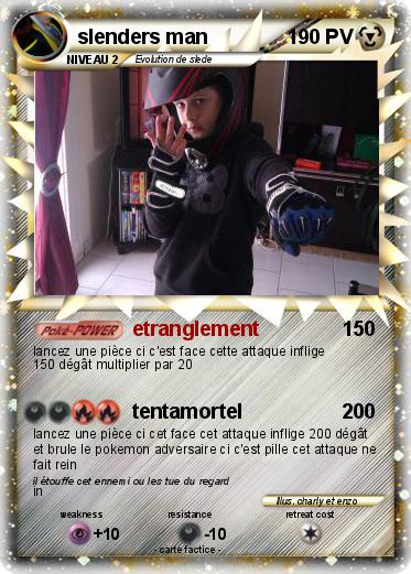 Pokemon slenders man