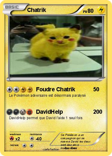Pokemon Chatrik