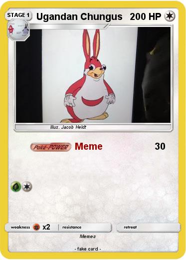Pokemon Ugandan Chungus