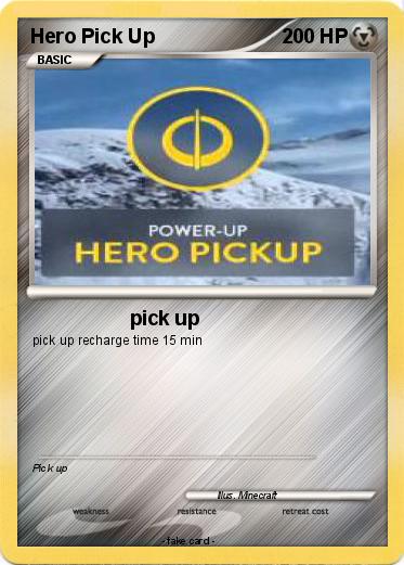 Pokemon Hero Pick Up