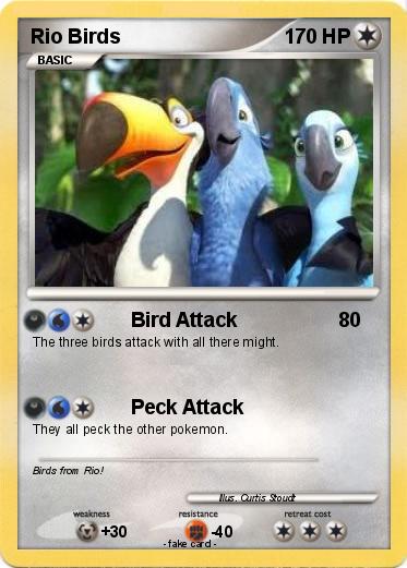 Pokemon Rio Birds