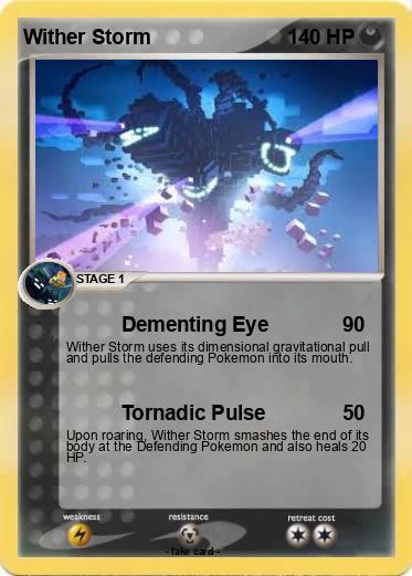 Pokemon Wither Storm