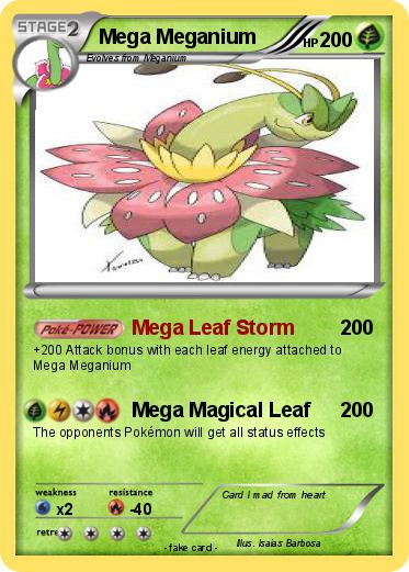 Pokemon Mega Meganium