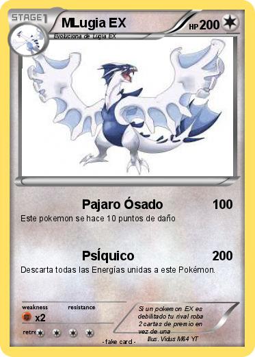 Pokemon MLugia EX