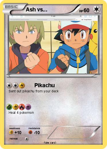 Pokemon Ash vs...