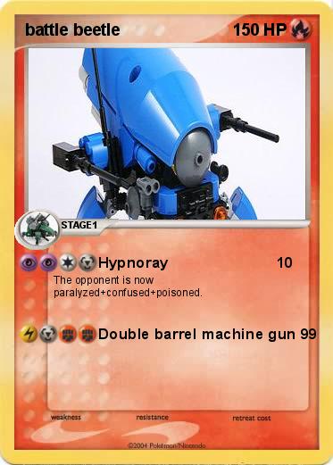 Pokemon battle beetle