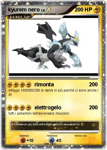 Pokemon kyurem nero