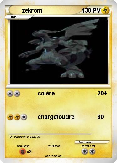 Pokemon zekrom