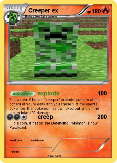 Pokemon Creeper ex