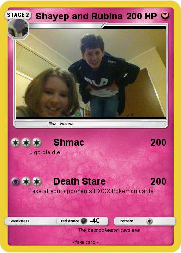 Pokemon Shayep and Rubina