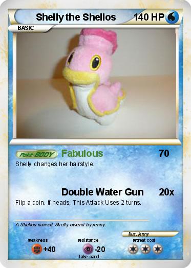 Pokemon Shelly the Shellos